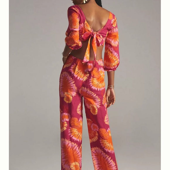 FARM Rio Tie-Back Printed Jumpsuit - Picture 2 of 5